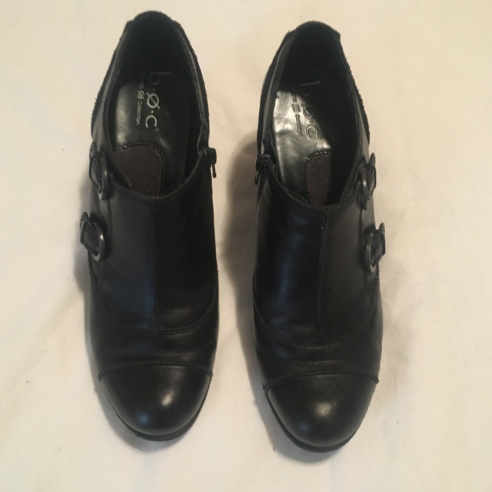 BOC Born Dbl Buckle Booties Size 9